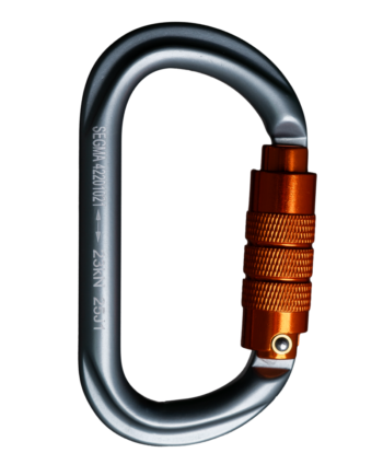 MOSQUETON CARABINERO ALUMINIO 2 LOCK AUTOMATICO