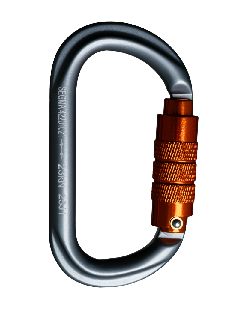 MOSQUETON CARABINERO ALUMINIO 2 LOCK AUTOMATICO