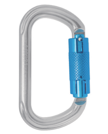 MOSQUETON CARABINERO ALUMINIO 2 LOCK AUTOMATICO