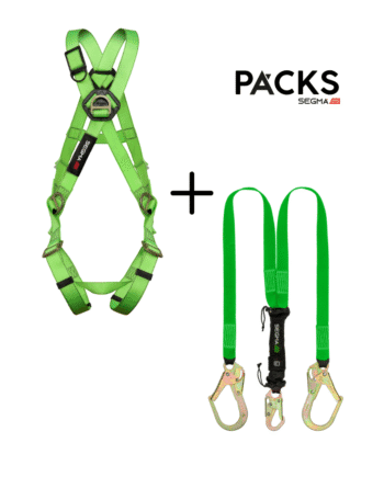 PACK: ARNÉS 4 ARGOLLAS + AMORTIGUADOR IGNÍFUGOS